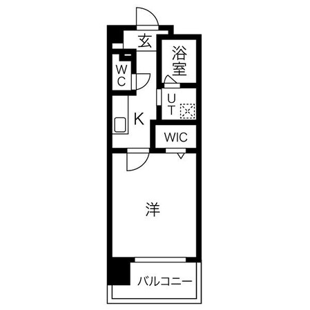 浅間町駅 徒歩8分 2階の物件間取画像